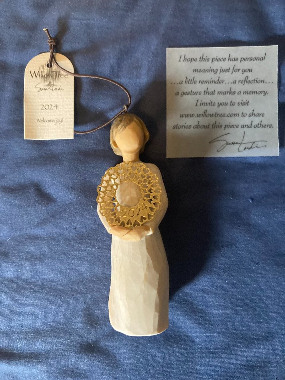 Willowtree - Welcome Joy 2024 Ornament